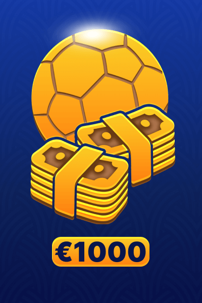 Place a €1,000 bet on Sports
