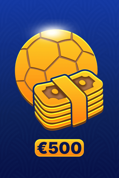 Place a €500 bet on Sports